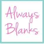 Always Blanks discount code